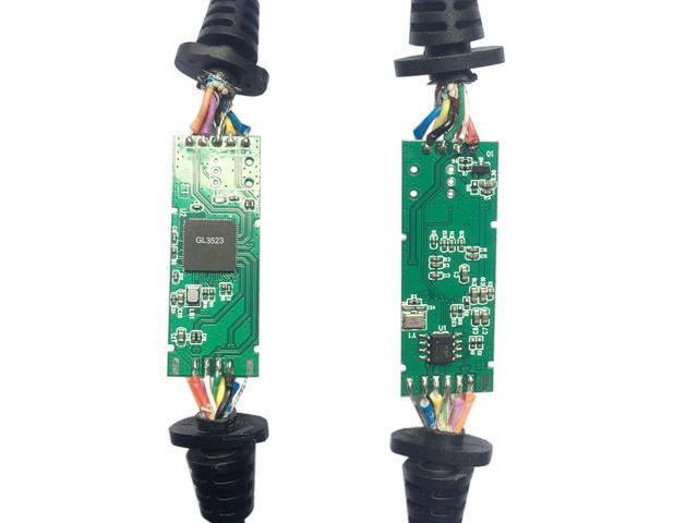 Xiwai 8m USB-C USB 3.1 Type C Male to USB3.0 Type A Male Data GL3523 Repeater Cable for Tablet & Phone & Hard Disk Drive