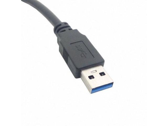 Xiwai USB 3.0 A Male to Micro B Left Angled 90 Degree Cable With Locking Screws for Nikon D800 D800E D810 15ft 5m
