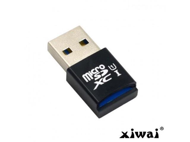 Xiwai Mini Size USB 3.0 to Micro SD SDXC TF Card Reader with Micro USB 5pin OTG Adapter for Tablet / Cell Phone