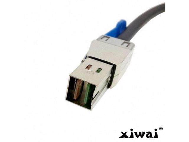 Xiwai Mini SAS 4x SFF-8088 External to MINI SAS High Density HD SFF-8644 data server Raid Cable 50cm