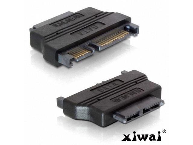 Xiwai SATA 22 /Male to slimline SATA 13 Female laptop CD-ROM convertor adapter