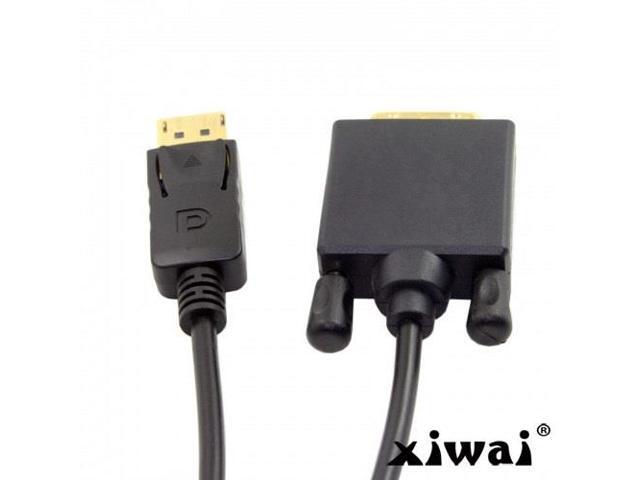 Xiwai DisplayPort DP Male to DVI Male Single Link Video Cable 6ft 1.8m for DVI monitor