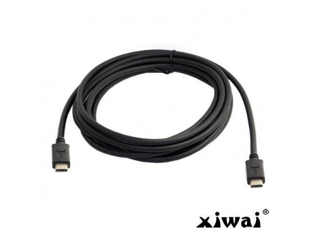 Xiwai USB 3.1 Type-C Male to USB-C Male Data Cable for Laptop &Tablet & Phone 3m 10Gbps Reversible