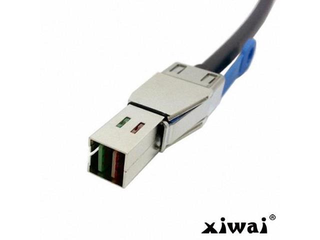 Xiwai Mini SAS 4x SFF-8088 External to MINI SAS High Density HD SFF-8644 data server Raid Cable 50cm