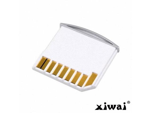 Xiwai Micro SD TF to SD Card Kit Mini Adaptor for Extra Storage Macbook Air / Pro / Retina White