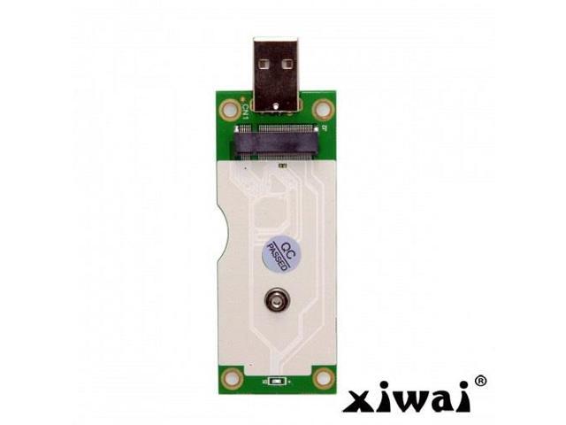Xiwai M.2 NGFF Wireless WWAN to USB Adapter Card with SIM Card Slot Module Testing Tools