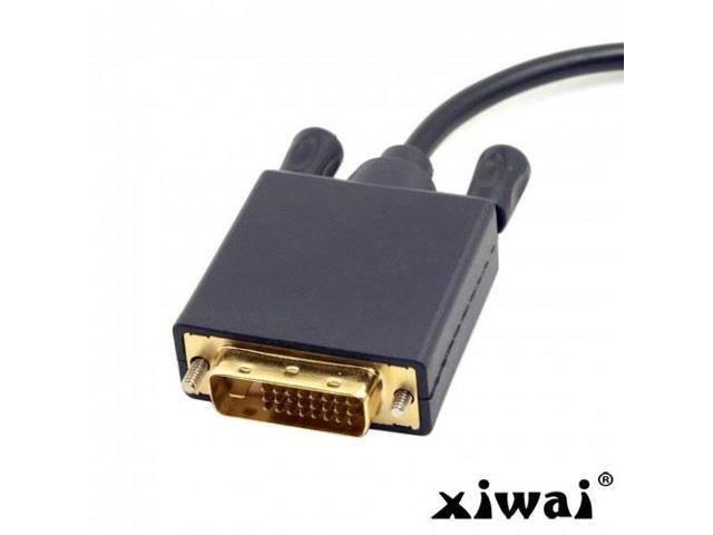Xiwai DisplayPort DP Male to DVI Male Single Link Video Cable 6ft 1.8m for DVI monitor
