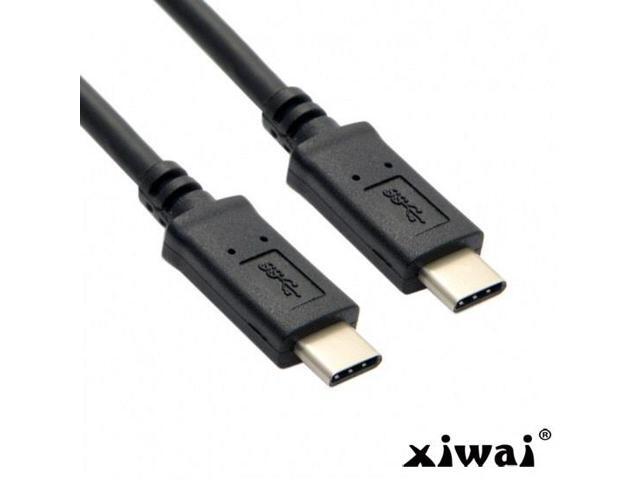 Xiwai USB 3.1 Type-C Male to USB-C Male Data Cable for Laptop &Tablet & Phone 3m 10Gbps Reversible