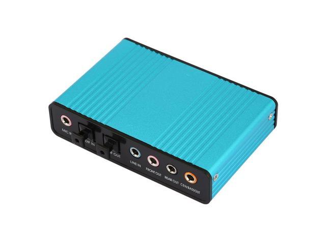 Professional External USB Sound Card Channel 5.1 7.1 Optical Audio Card Adapter for PC Computer Laptop Promotion