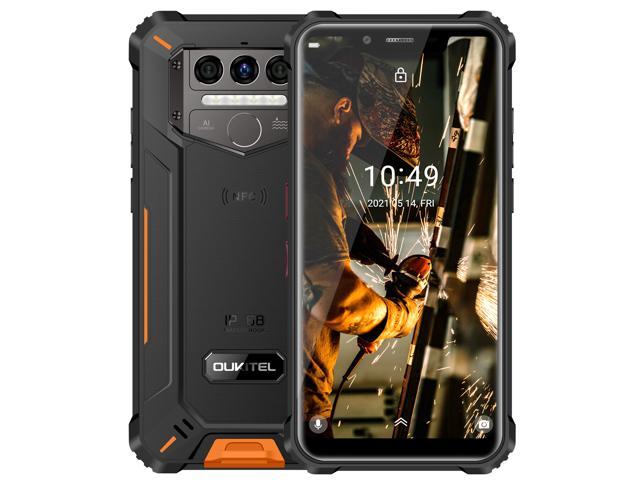 Oukitel WP9 Rugged Smart Phone Unlocked,8000mAh Battery,6GB+128GB Android10 Rugged Phones,5.86 Inch IP68 Waterproof Shockproof Cell Phone 16MP.