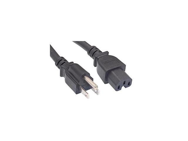 North American Power Cord, NEMA 5-15P to IEC320 C15, 10', 14AWG, 15A, 250V (ZWACPEAD-10) photo