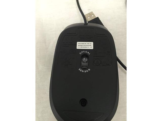Genuine HP USB 2-Button Optical Mouse P/N: 672652-001