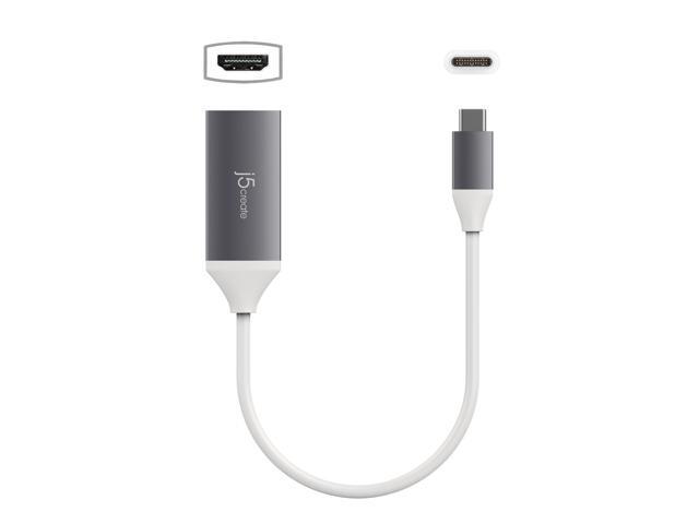 j5create - USB-C to 4K HDMI Adapter - Space Gray/White - image 4