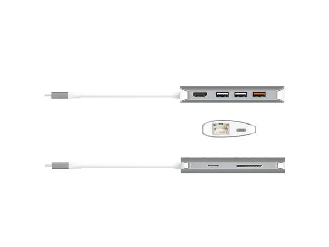 j5create - USB-C Multi Adapter for Mac, PC and More - Silver - image 5