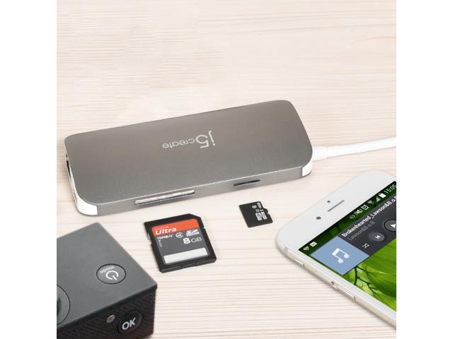 j5create - USB-C Multi Adapter for Mac, PC and More - Silver - image 8