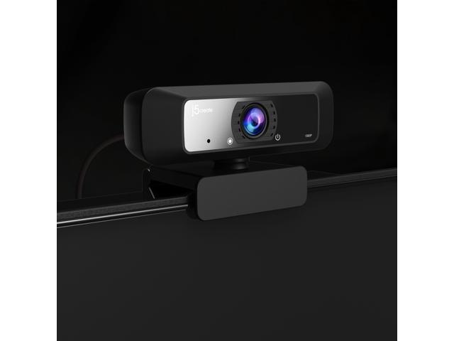 j5create - USB HD Webcam with 360° Rotation - Black - image 6