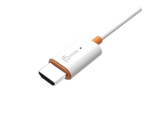 j5create - ScreenCast Wireless Display Adapter - White - image 3