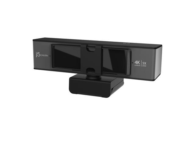 j5create USB 4K ULTRA HD Webcam with 5x Digital Zoom Remote Control
