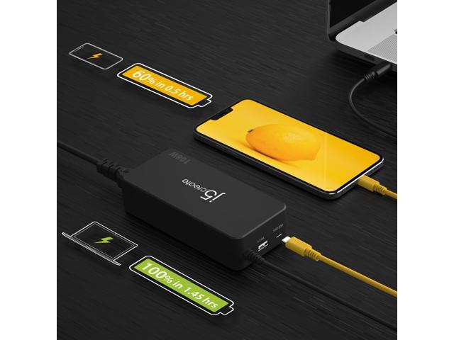 j5create - 108W PD USB-C Super Charger - Black - image 7