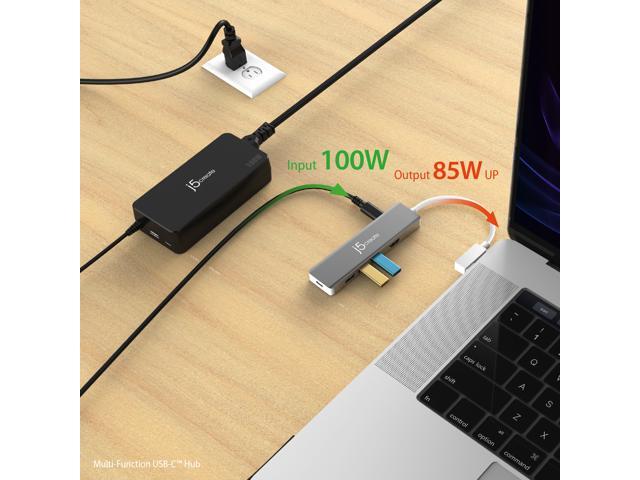 j5create - 108W PD USB-C Super Charger - Black - image 8