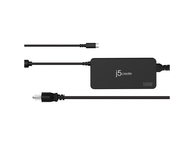 j5create - 108W PD USB-C Super Charger - Black - image 3