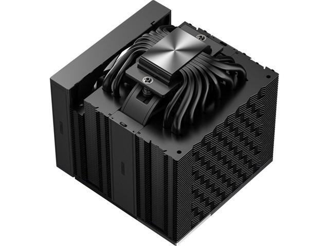 PCCOOLER CPS RZ820 Dual Tower CPU Air Cooler, 8 Heat Pipes, 290W TDP, Magnetic Aluminum ARGB Top Cover, 165mm Tall, 120mm & 140mm PWM Fans, for...