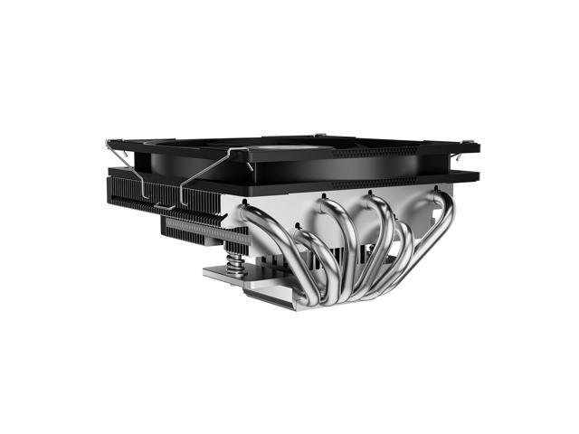 PCCOOLER CPS RC600-67 Low Profile CPU Air Cooler, 6 Heat Pipes, 205W TDP, 67.5mm Tall, 120mm Slim Slient PWM Fan with FDB, for Intel...