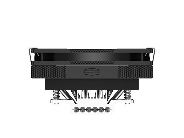 PCCOOLER CPS RC600-67 Low Profile CPU Air Cooler, 6 Heat Pipes, 205W TDP, 67.5mm Tall, 120mm Slim Slient PWM Fan with FDB, for Intel...