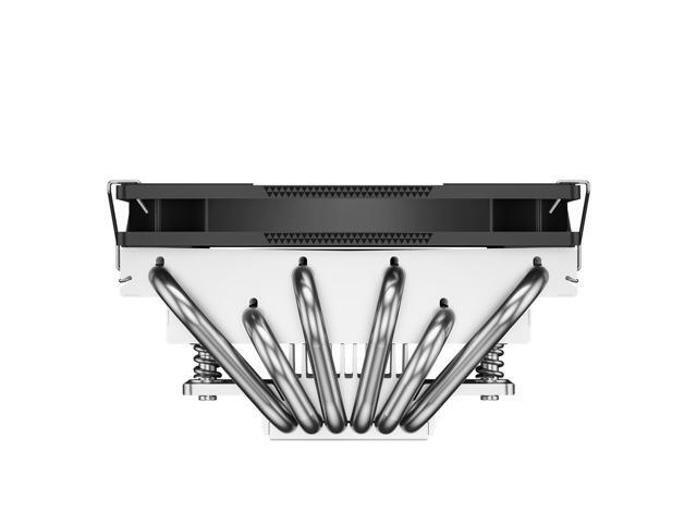 PCCOOLER CPS RC600-67 Low Profile CPU Air Cooler, 6 Heat Pipes, 205W TDP, 67.5mm Tall, 120mm Slim Slient PWM Fan with FDB, for Intel...