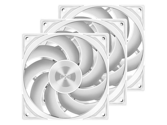 PCCOOLER CPS F5 R120 3IN1 High-Performance 120mm Case Fans, 4-Pin PWM Silent PC Fans w/ 3 Modes up to 2200RPM, Daisy Chain Computer Fans with FDB,...