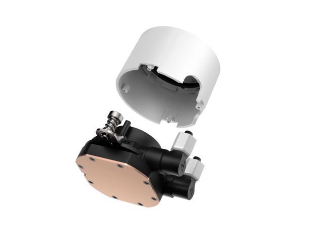 PCCOOLER CPS DA240 ARGB AIO CPU Liquid Cooler, 240mm Radiator, 260W TDP, Infinity Halo ARGB Effect, High-Performance 3000RPM Pump Speed, for Intel...
