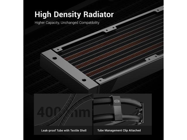 PCCOOLER CPS DA360 Pro ARGB Digital AIO CPU Liquid Cooler, 360mm Radiator, 300W TDP, 270° Rotatable Digital Display, Infinity Halo ARGB Effect, for...