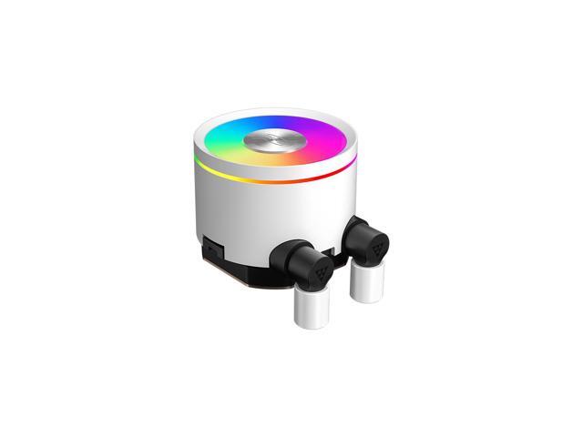 PCCOOLER CPS DA360 Pro ARGB AIO CPU Liquid Cooler, 360mm Radiator, 300W TDP, 360° Rotatable Waterblock, Infinity Halo ARGB Effect, for Intel...