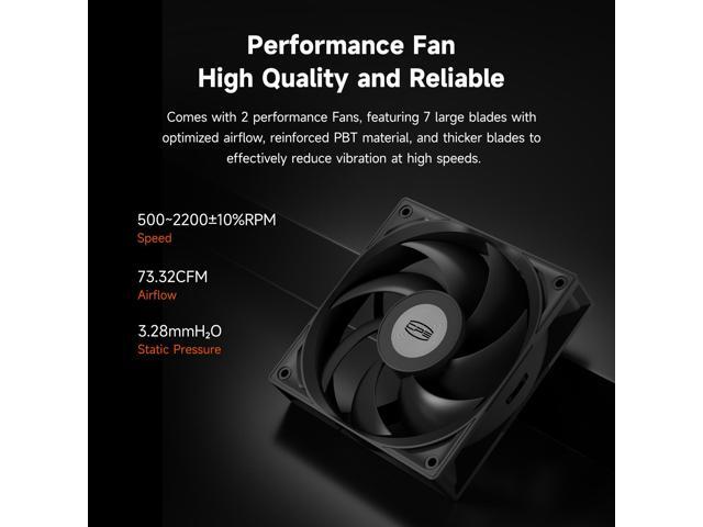 PCCOOLER CPS RT620Pro Digital Dual Tower CPU Air Cooler, 6 Heat Pipes, 265W TDP, Digital Display Top Cover, 157mm Tall, Reinforced Structure, for...