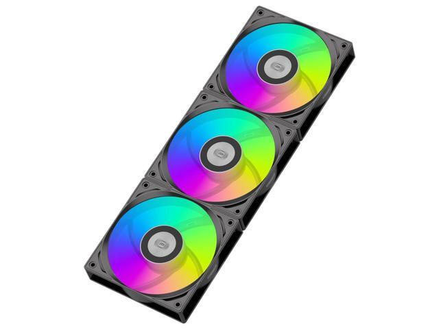 PCCOOLER CPS F3 S120 ARGB Performance 120mm Case Fans, 4-Pin PWM Silent PC Fans up to 2200RPM, Daisy Chain Computer Fans with Sealed Hydraulic...