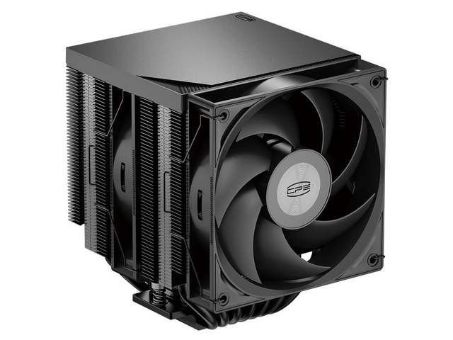 PCCOOLER CPS RT720 TC Dual Tower CPU Air Cooler, 7 Heat Pipes, 270W TDP, Minimal