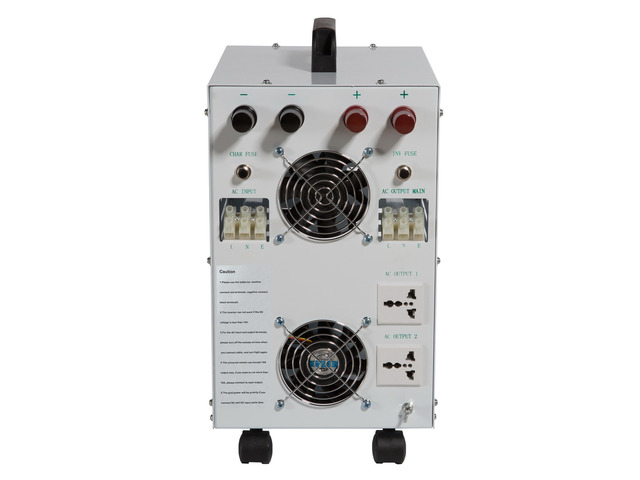 3000w Pure Sine Wave Off Grid Power Inverter+ Max 80A Battery Charger+UPS+LCD Display 9000w Peak DC to AC Converter Generator DC12v to AC110v 60Hz