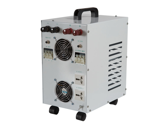 3000w/Peak 9000w Pure Sine Wave Off Grid Power Inverter+ Max 80A Battery Charger+UPS+LCD Display DC to AC Converter Generator DC48v to AC110v 60Hz