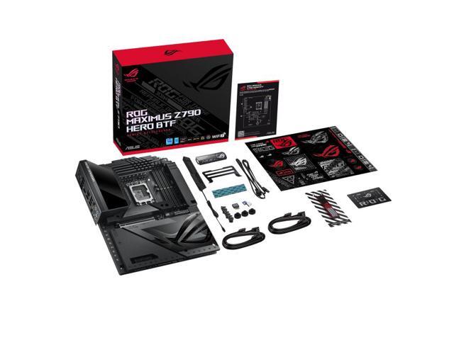 ASUS motherboard ROG MAXIMUS Z790 HERO BTF ATX LGA1700 DDR5 PCIe 5.0 x16 slot