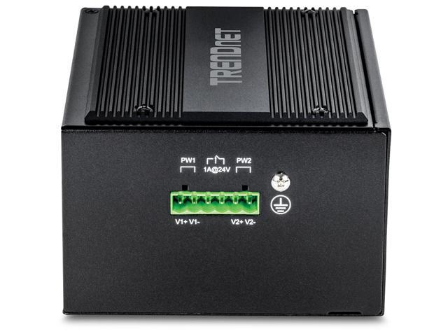TRENDnet TI-G262, 26-Port Hardened Industrial Gigabit DIN-Rail Switch