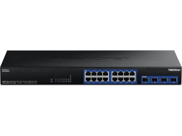TRENDnet TEG-S50204,20-Port 2.5G/Multi-Gig Switch with 10G SFP+ Ports