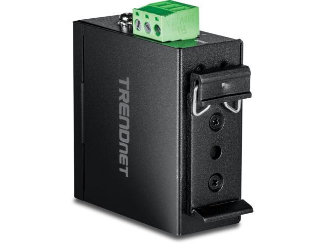 TRENDnet Hardened Industrial 1000BASE-LX Multi-Mode SC Fiber Media Converter (1km, 0.62mi.), TI-FGSC, 1 x Gigabit RJ45 Port, 1 x SC-Type Interface...