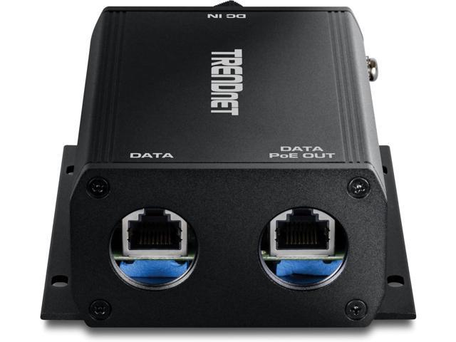 TRENDnet Outdoor IP67 Gigabit PoE++ Injector, TI-O119GI, Supports 2457V DC Power Input, 96W PoE Power Budget, IP67 Rated Housing, Support PoE...