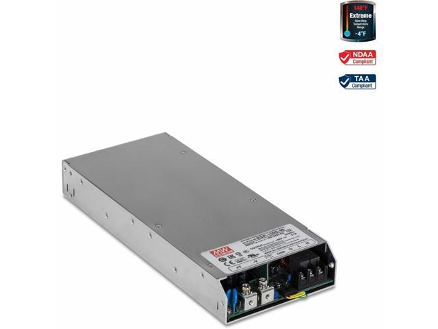 TRENDnet 1000W, 48V DC, 21A AC to DC Industrial Power Supply with PFC Function, TI-RSP100048, Compatible with 4U 19 Rackmount TI-R4U (Sold...