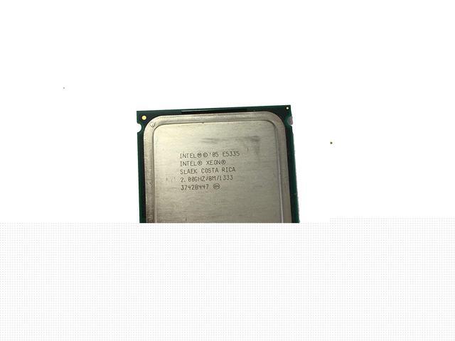 INTEL Slaek Xeon E5335 Quadcore 2.0Ghz 8Mb L2 Cache 1333Mhz Fsb Socketlga771 65Nm 80W Processor Only