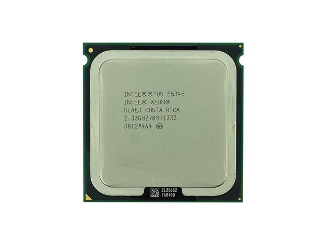 INTEL Slaej Xeon E5345 Quadcore 2.33Ghz 8Mb L2 Cache 1333Mhz Fsb Socketj(Lga771) 65Nm 80W Processor Only