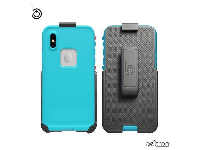 Belt Clip Holster for the LifeProof FRE iPhone XS Max Case (case not Included) - Features: Secure Fit, Quick Release Latch, Durable Rotating Belt...