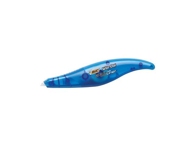 BIC Wite-Out Brand Exact Liner Correction Tape Non-Refillable 4/Pack WOELP418