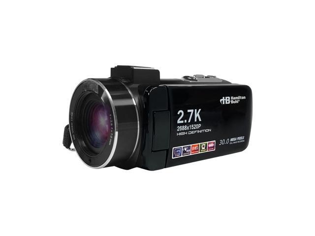 HamiltonBuhl ActionPro 30MP, 18x Digital Zoom, 2.7K High-Definition Digital Camcorder HDV17BK