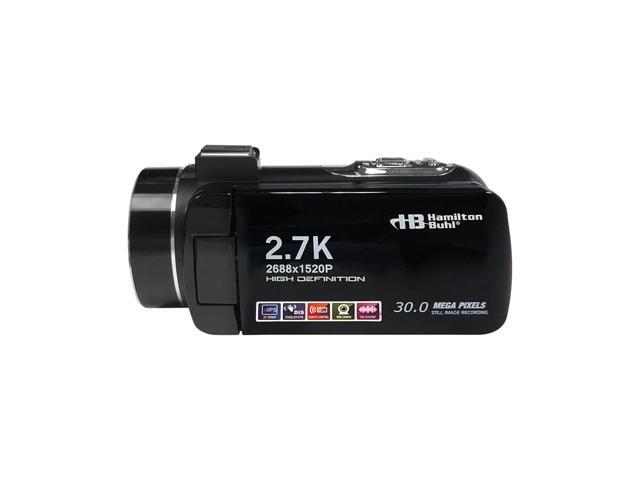 HamiltonBuhl ActionPro 30MP, 18x Digital Zoom, 2.7K High-Definition Digital Camcorder HDV17BK